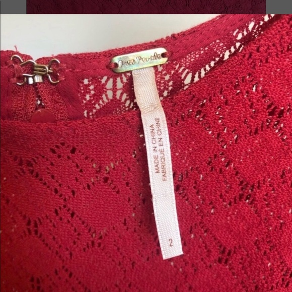 CRAZY SALE Worn Twice Free People Daisy Crochet Skater Dress - Picture 7 of 13